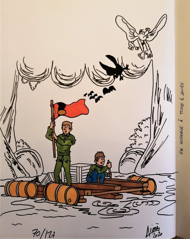 Sylvain Aimès, Les aventures d'Elias-T.2 L'or blanc - Sketch