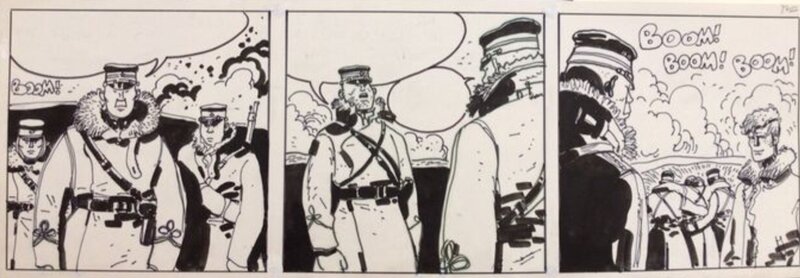 Pratt, Hugo Strip original - La Jeunesse de Corto Maltese - (1981) - Planche originale