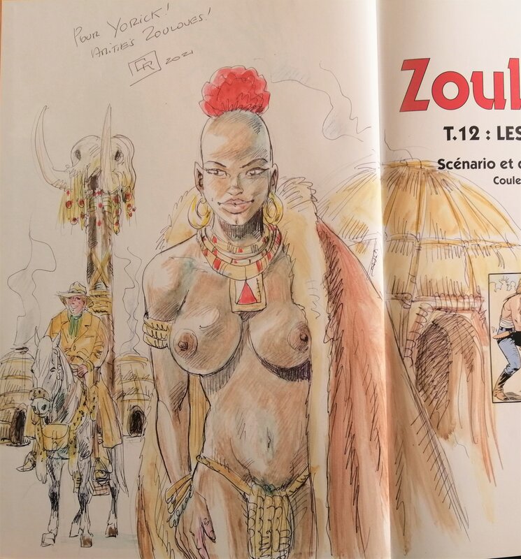 Georges Ramaïoli, Zoulouland-T.12 Les yeux de gazelle - Sketch
