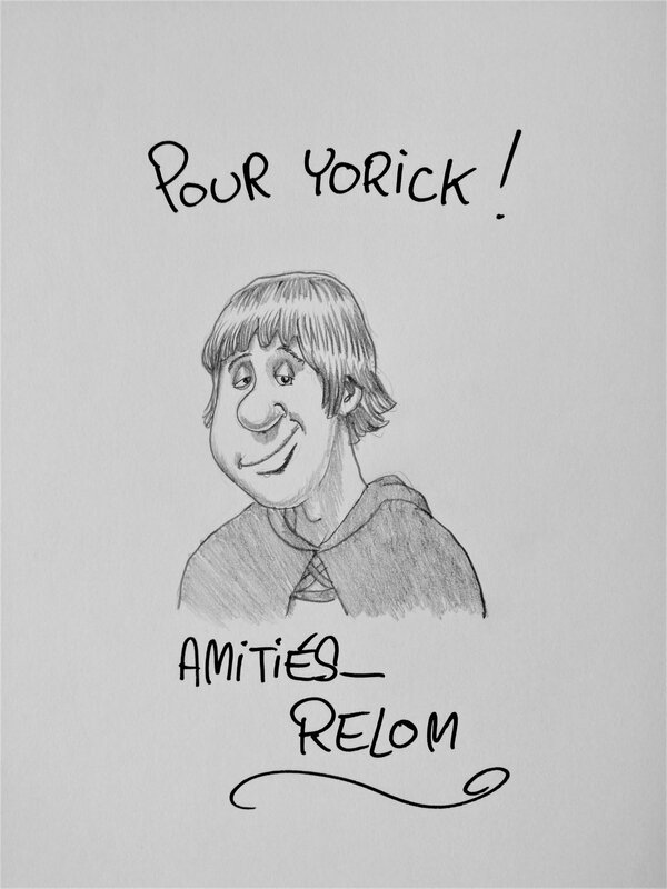 Relom, Traquemage-T.1 le serment des pécadous - Sketch