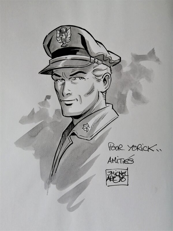 Jean-Michel Arroyo, Buck Danny Classic T.1 Sabre sur la Corée - Sketch