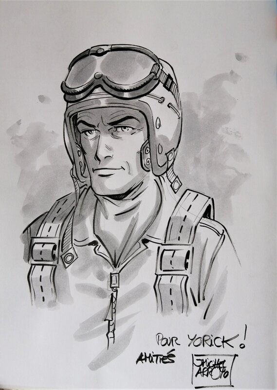 Jean-Michel Arroyo, Buck Danny Classic-T.2 Duel sur Mig Alley - Sketch