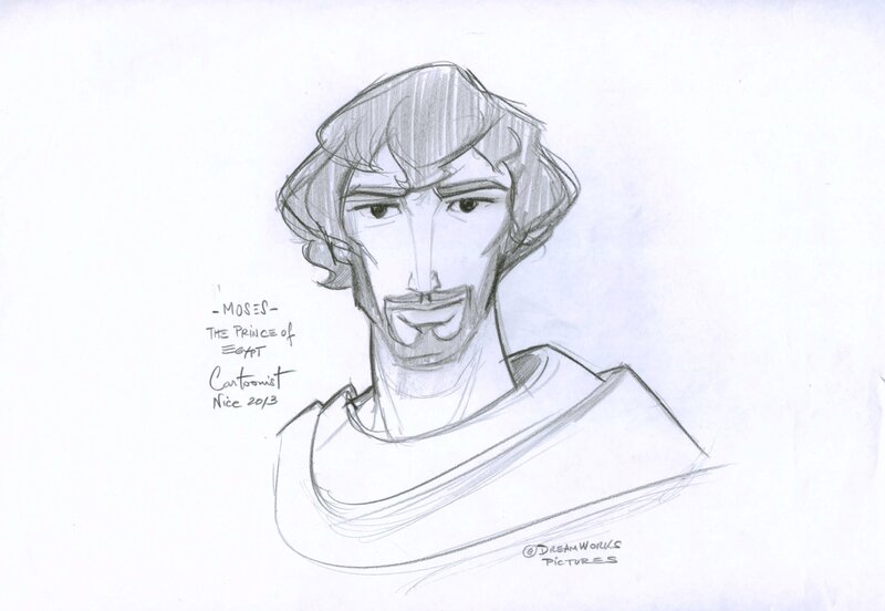 Prince of egypt par Carlos Grangel - Illustration originale