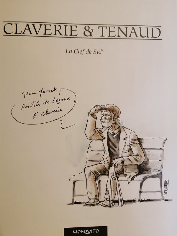 Frédéric Claverie, La clef de Sid'(one shot) - Sketch