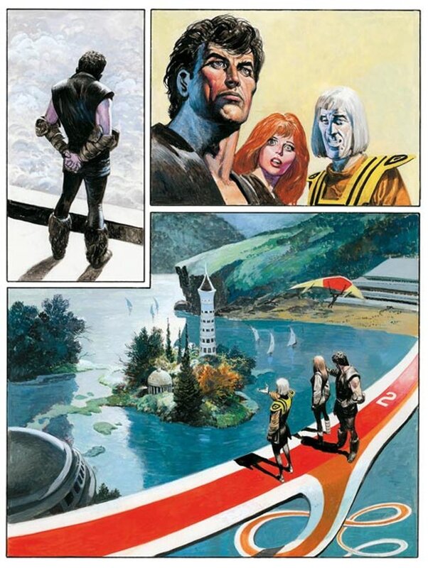 Don Lawrence, Storm : La cité des condamnés - Comic Strip