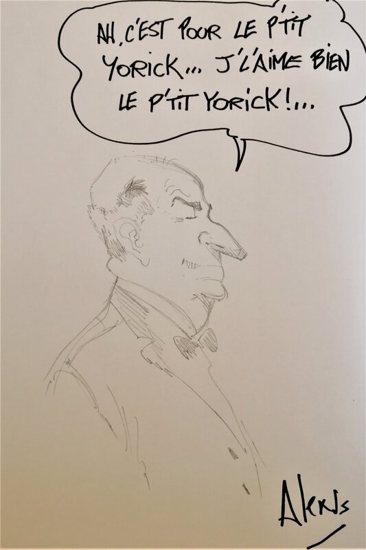Alexis Chabert, Louis de funès une vie de folie et de grandeur(one shot) - Dédicace