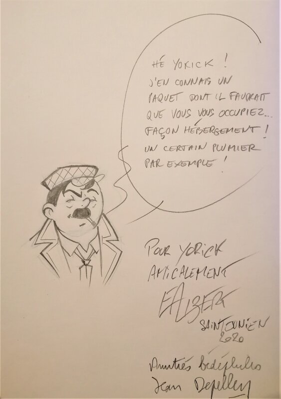 Albert Eric et Depelley Jean, Louise Petibouchon-T.2 Jazz,goupillon et macchabées - Sketch