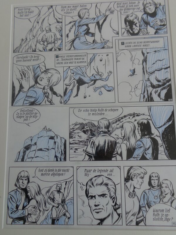 Willy Vandersteen, Karel Biddeloo, Rode Ridder : De lorelei - Comic Strip