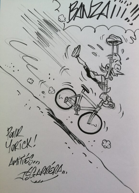 Jean-Luc Garréra, Les vélo maniacs - T.1 - Sketch