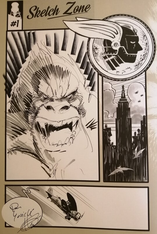 Eric Hérenguel, The Kong Crew-T.1 Manhattan Jungle - Sketch