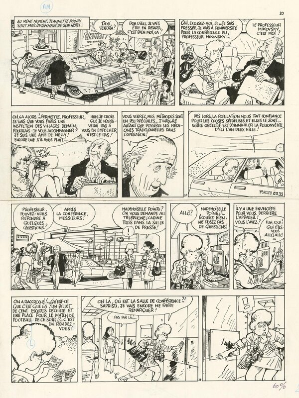 Marc Wasterlain, Jeannette Pointu – Reportages, Tome 5 – Planche 20 - Comic Strip