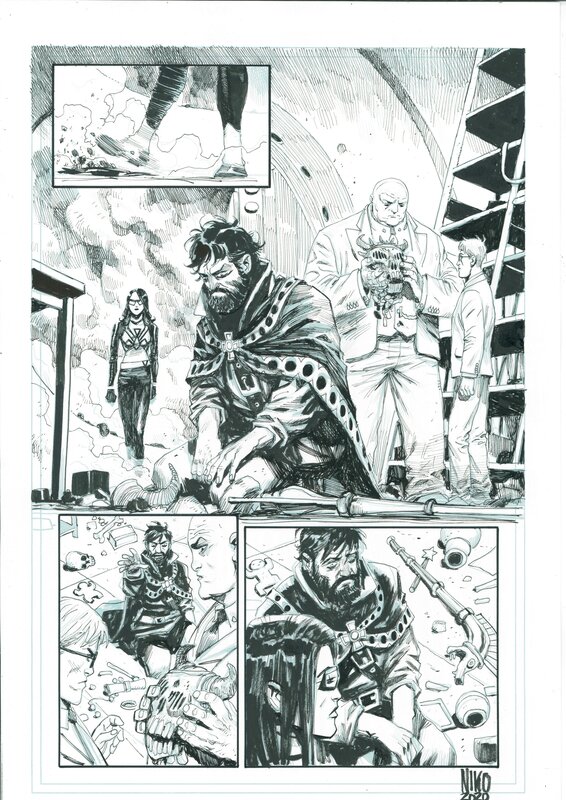 Niko Henrichon, Doctor Strange #23 page 3 - Planche originale
