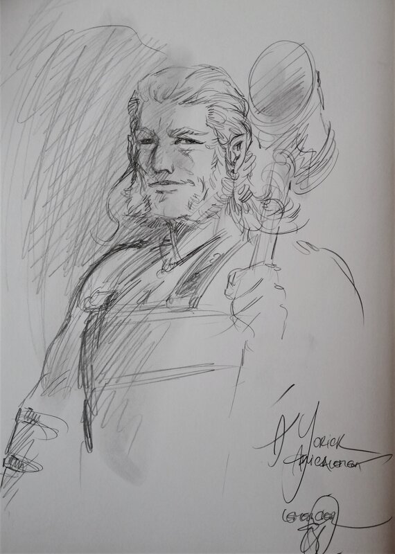 Gwendal Lemercier, Elfes-T.9 Le siège de Cadanla - Sketch