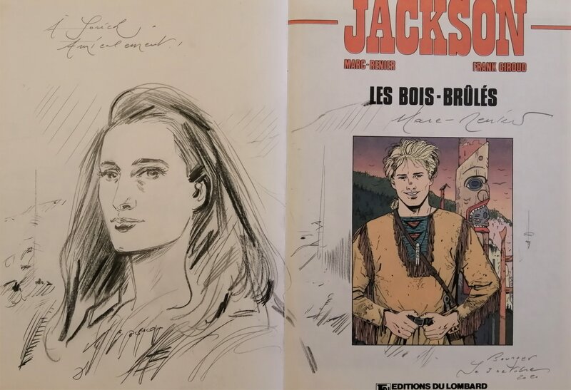 Marc-Renier, Jackson-T.1 Les bois-brûlés - Sketch