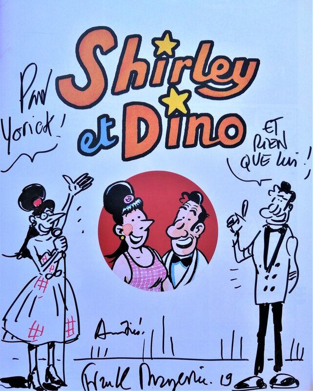 Frank Margerin, Shirley et Dino -T.1 Shirley et Dino - Sketch