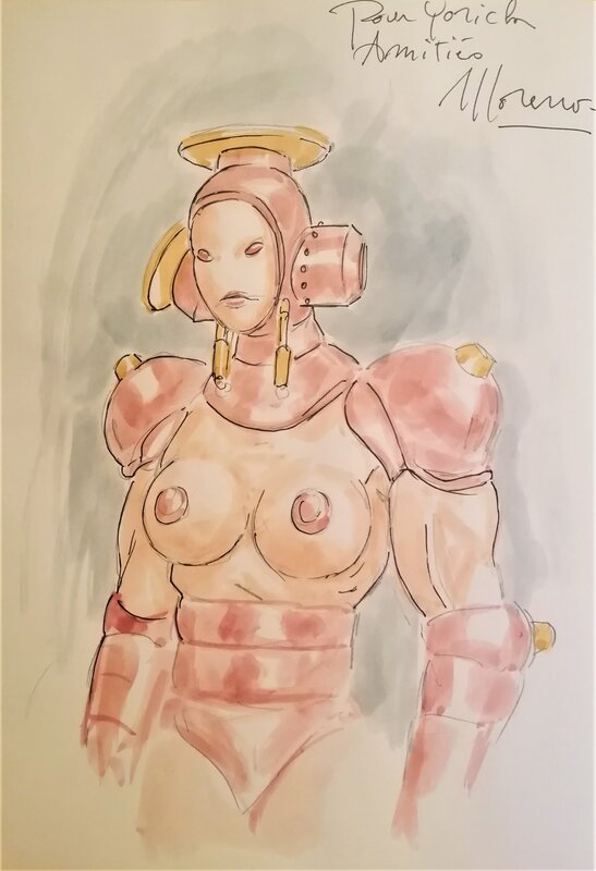 Marc Moreno, Le regulateur-T.3 Ophidia - Sketch