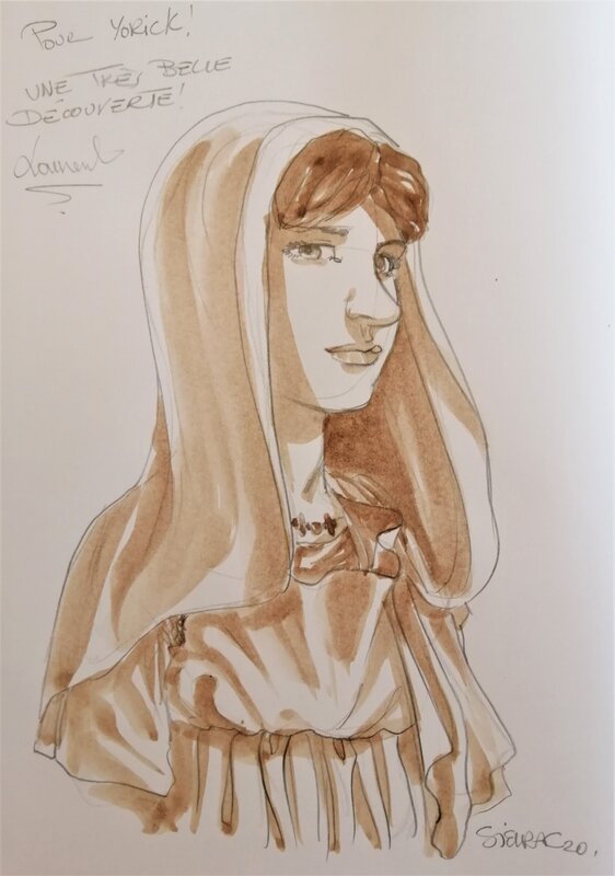 Laurent Sieurac, Arelate-T.6 Carmilia - Sketch
