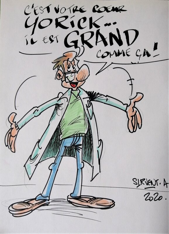 Alain Sirvent, Les Toubibs-T.1 C'est grave,docteur - Sketch