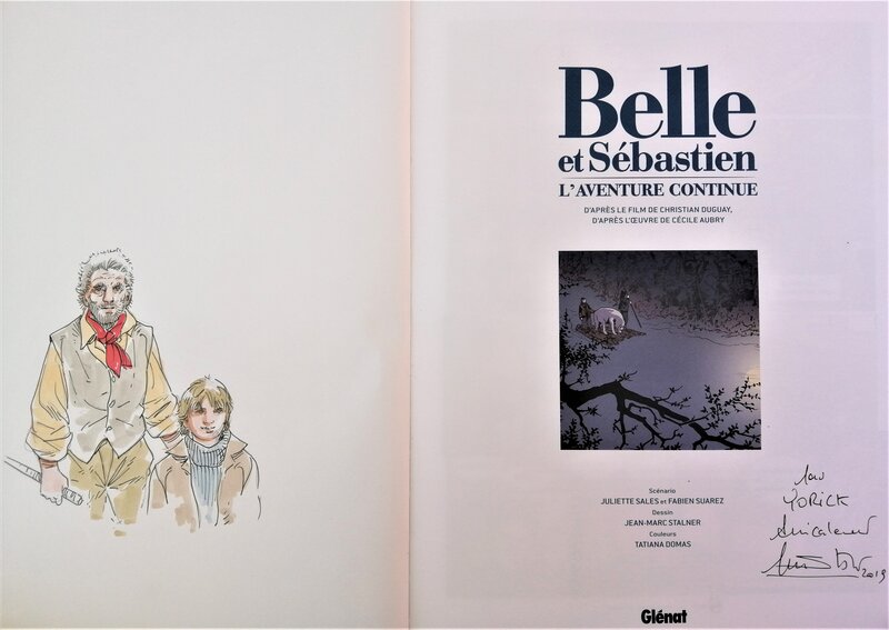 Jean-Marc Stalner, Belle et Sébastien - T.2 L'aventure continue - Sketch