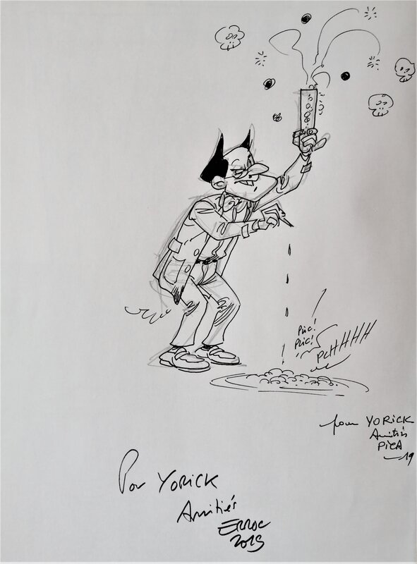 Pierre Tranchand, Pica, Erroc, Les profs - T.4 Rentrée des artistes - Sketch
