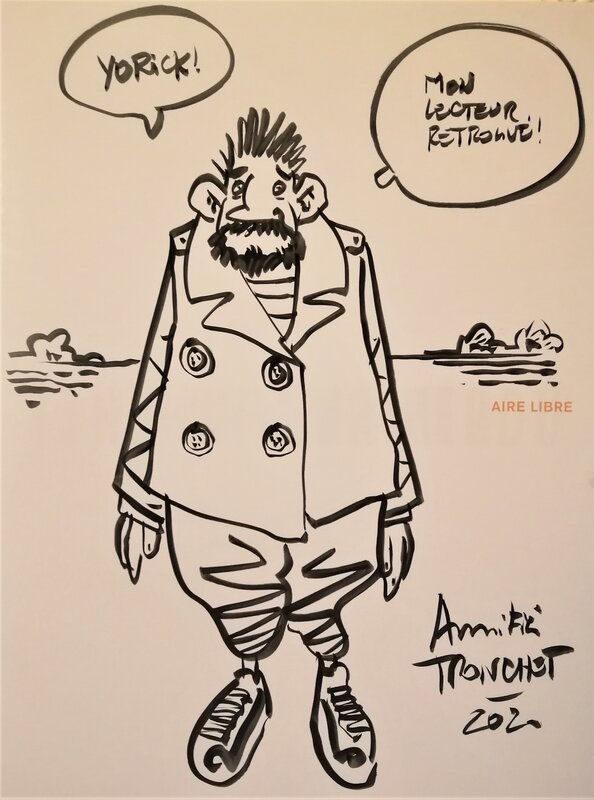 Tronchet, Le chanteur perdu(one shot) - Sketch