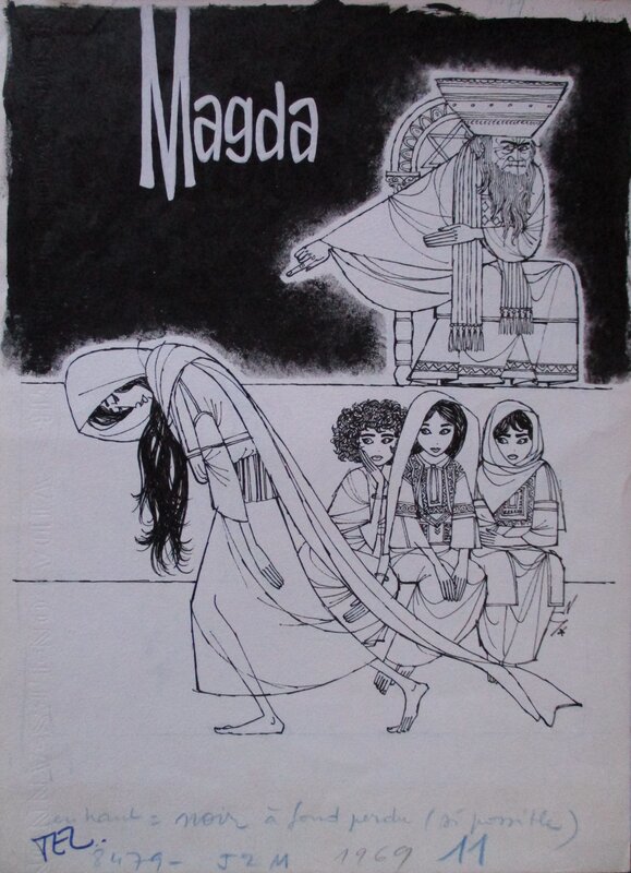 Magda by Noël Gloesner - Original Illustration