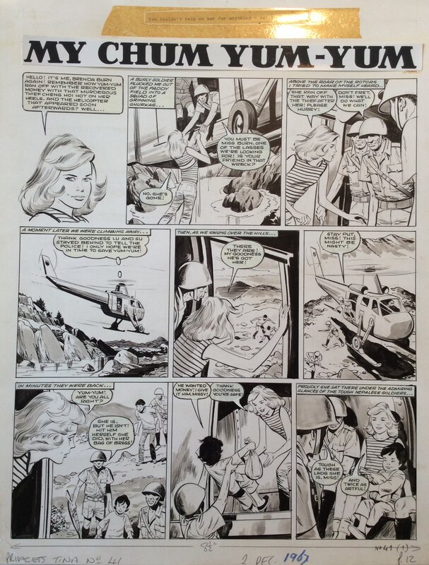 My Chum Yum-Yum by Jean Sidobre, Georges Lévis - Comic Strip
