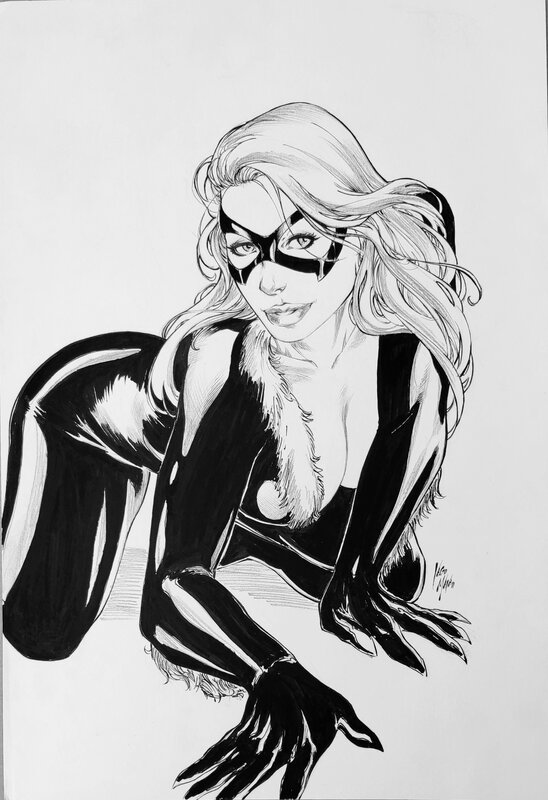 Black Canary par Iago Maia - Illustration originale