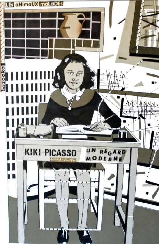 Un Regard Moderne par Kiki Picasso - Planche originale