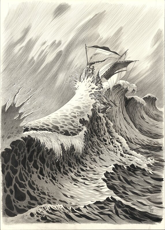 La Barre par Riff Reb's - Illustration originale