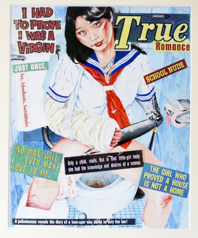 True Romance by Romain Slocombe - Original Illustration