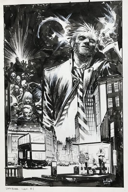 Sean Murphy, Steven Si, Hellblazer City of Demons #1 Cover - Couverture originale