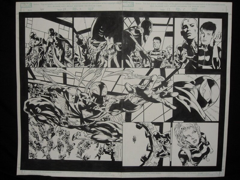 VENDU par Mike Deodato Jr., Joe Pimentel - Planche originale