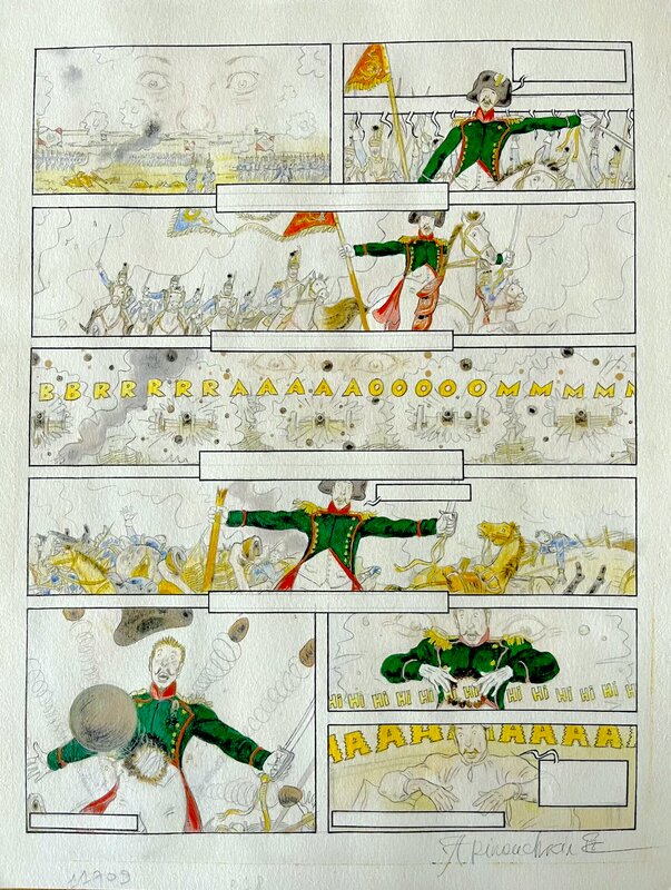 Hyrknoss par Andréi Arinouchkine - Planche originale