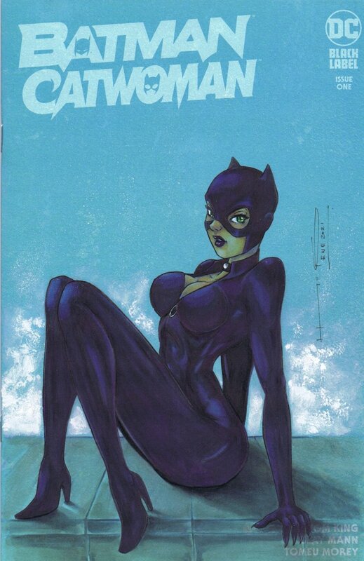 Catwoman par Pelcastre - Original art