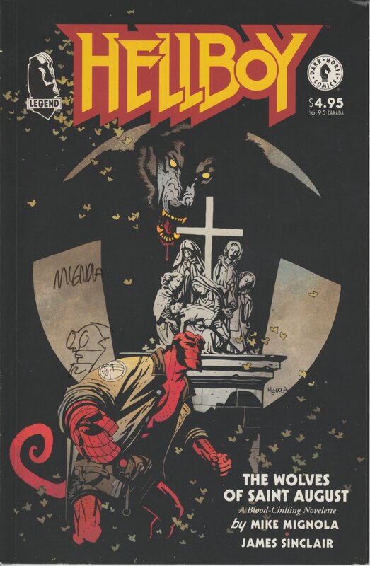 Hellboy by Mike Mignola - Sketch