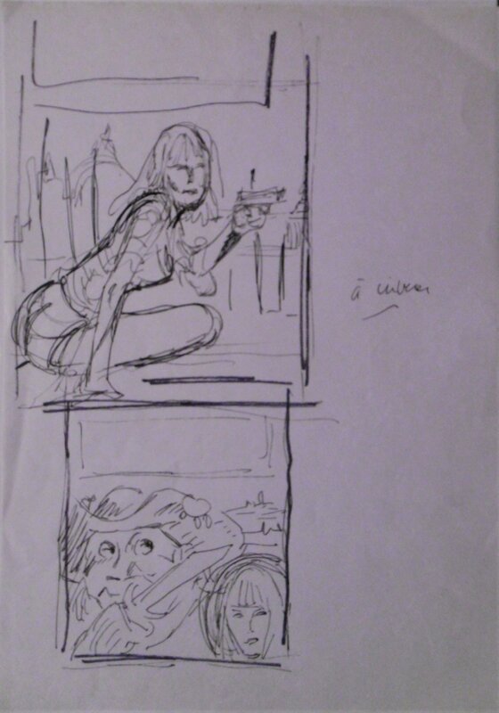 Robert Gigi, Scarlett Dream - Projets de couverture Ombres Sur Venise 9/9 - Comic Strip