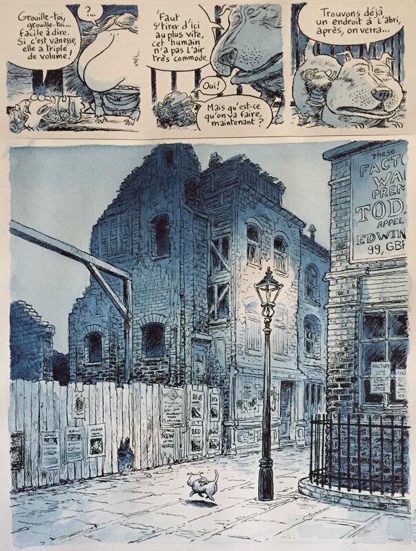 Phicil, Le grand Voyage de Rameau, planche n°171, 2020. - Comic Strip