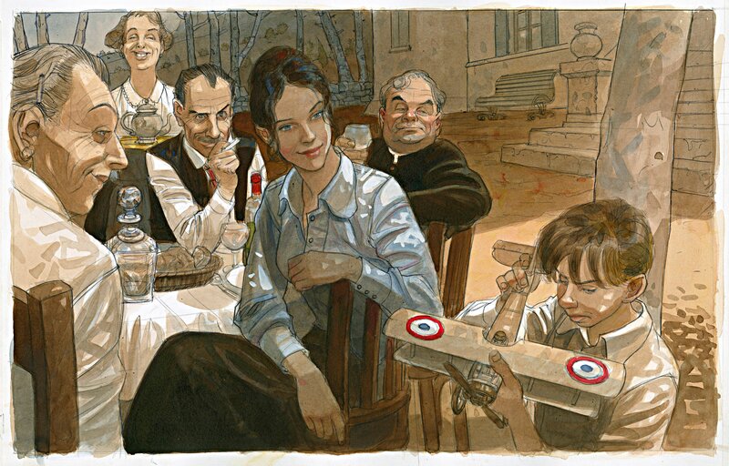 For sale - Mattéo by Jean-Pierre Gibrat - Original Illustration