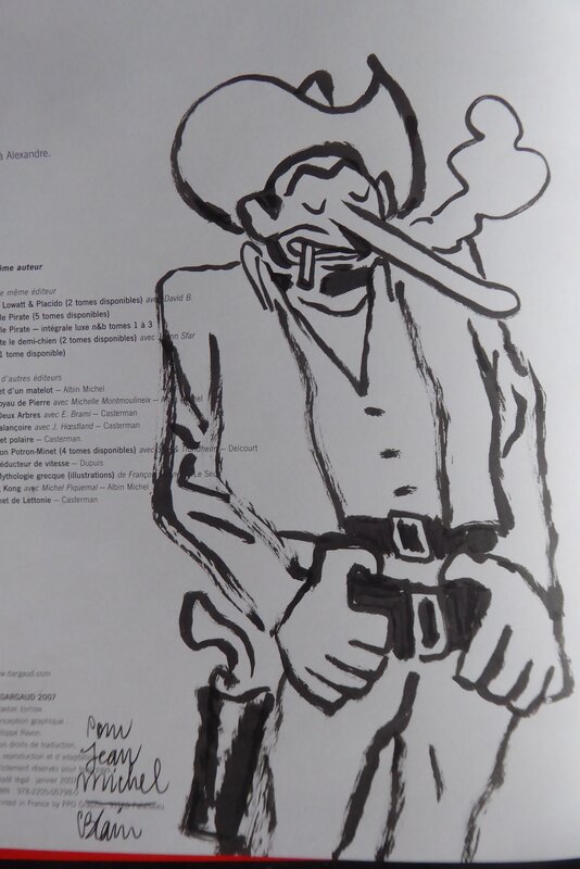 Gus t 1 by Christophe Blain - Sketch