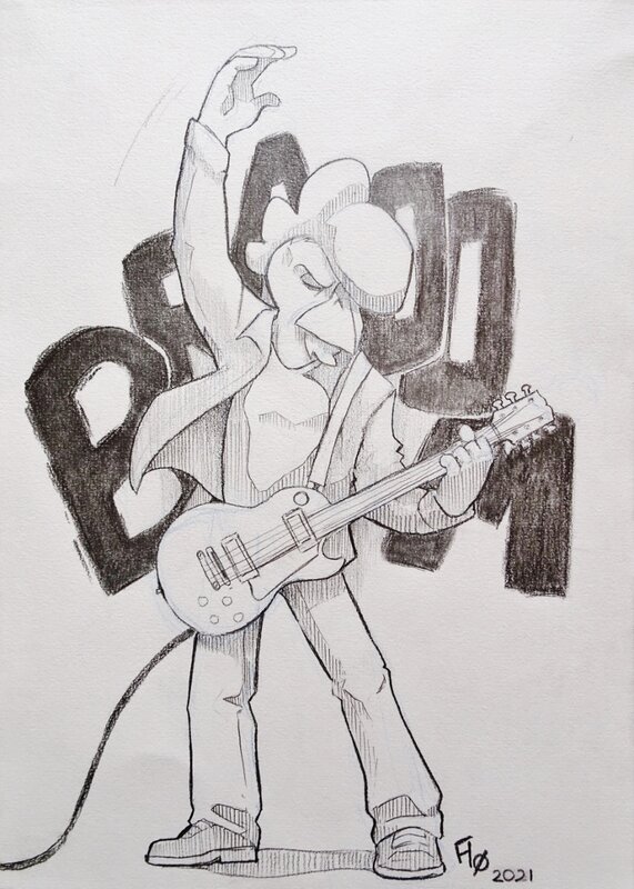 Florib, The Brems - Bertrand - Original Illustration