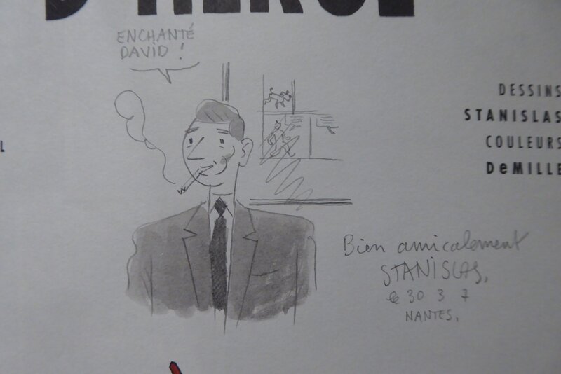 Herge by Stanislas - Sketch