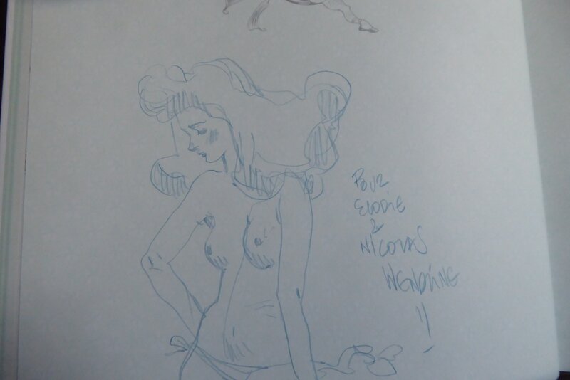 Daisies by Claire Wendling - Sketch