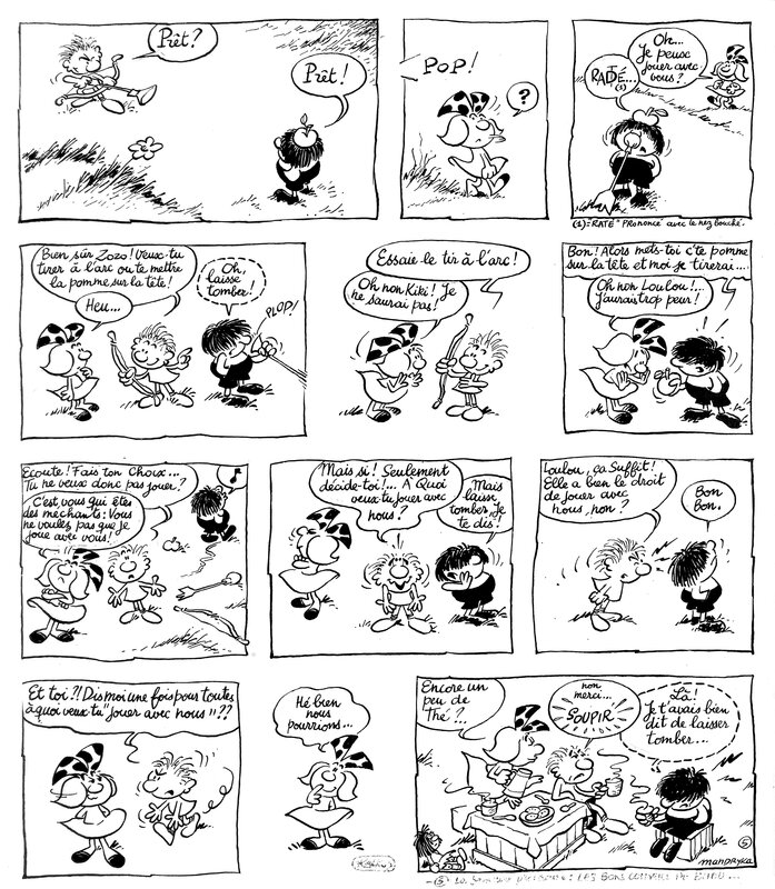 Les Minuscules by Nikita Mandryka - Comic Strip