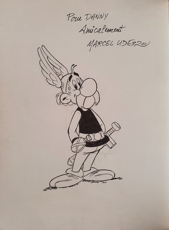 Asterix par Marcel Uderzo - Dédicace