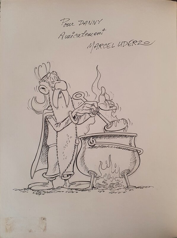 Panoramix by Marcel Uderzo - Sketch