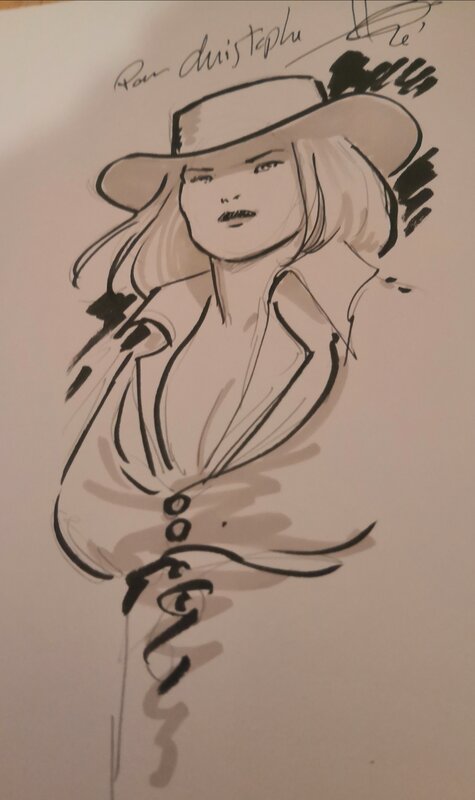 Cathy by Eric Hérenguel - Sketch