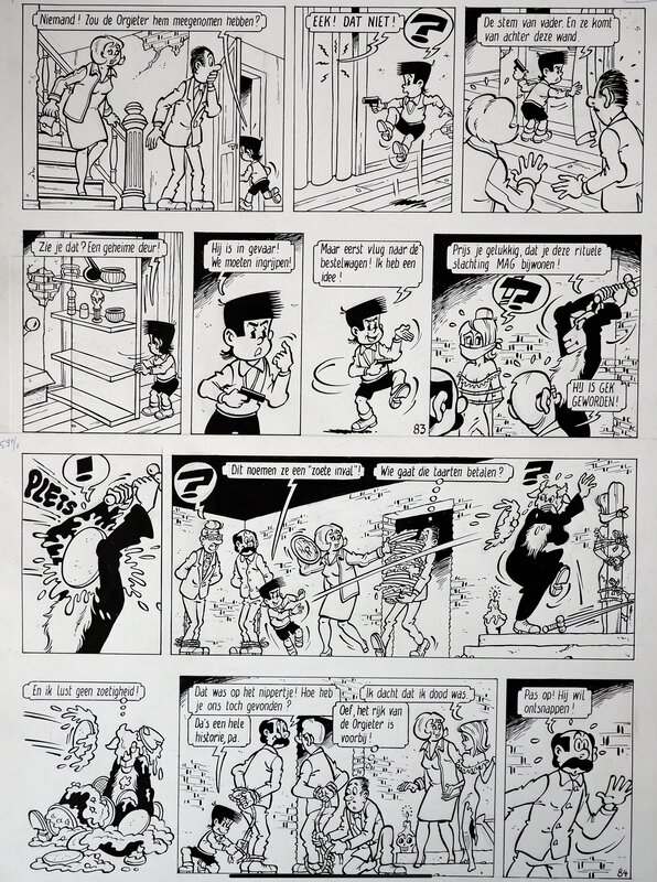Merho, Kiekeboe 5 - Tegen de sterren op - Comic Strip
