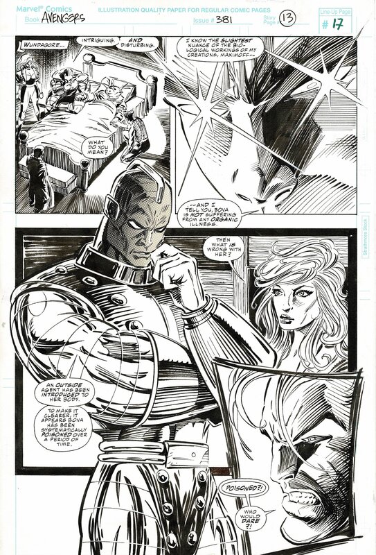 VENDUE par Mike Deodato Jr., Tom Palmer - Planche originale