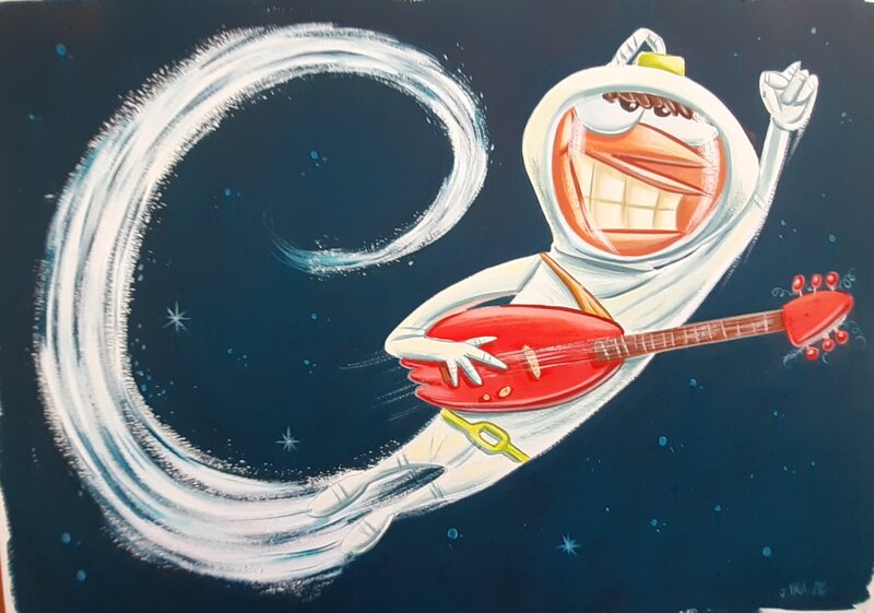 Titre inconnu par Jampur Fraize - Illustration originale